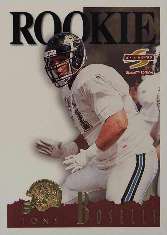 1995 Summit Tony Boselli #160 Football Card