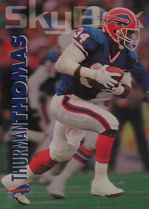 1993 Skybox Impact  Thurman Thomas #25 Football Card
