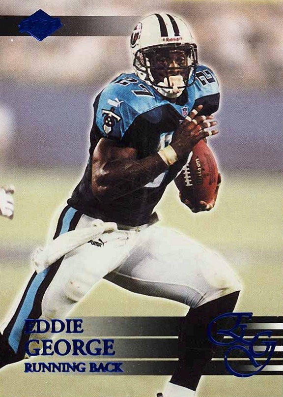 2000 Collector's Edge Graded Eddie George #141 Football Card
