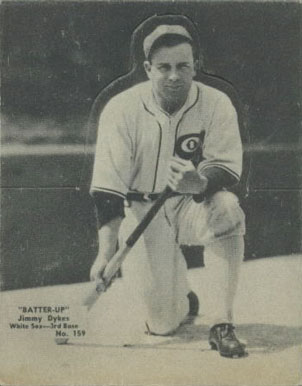 1934 Batter Up Jimmy Dykes #159 Baseball Card