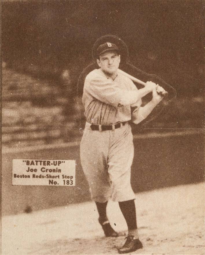 1934 Batter Up Joe Cronin #183 Baseball Card