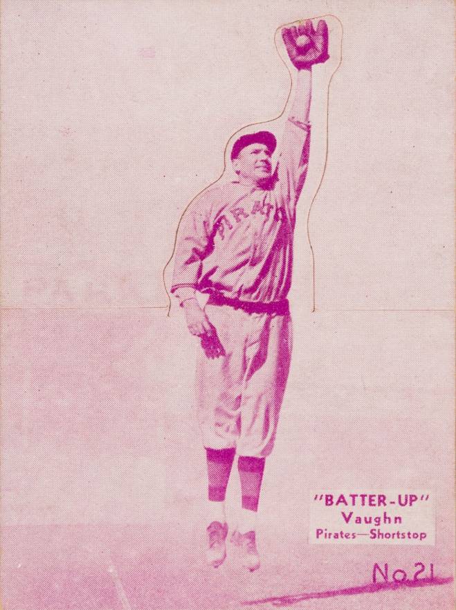 1934 Batter Up Arky Vaughn #21 Baseball Card