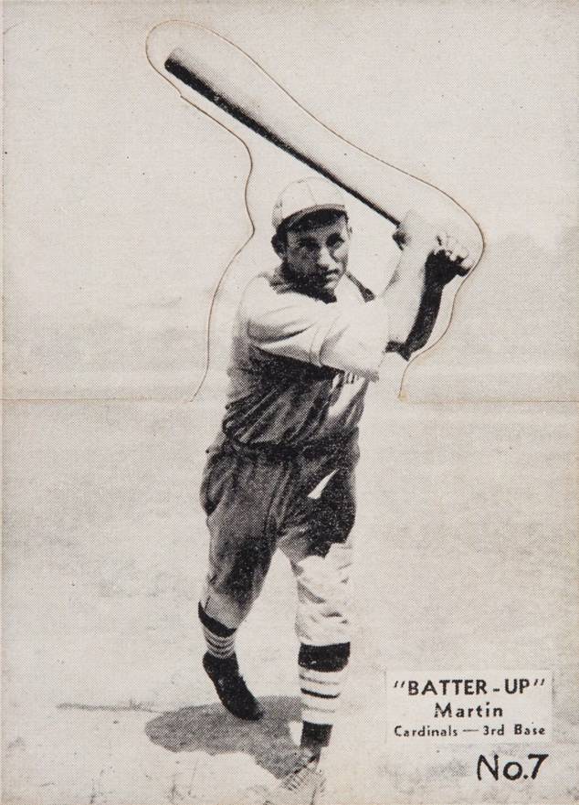 1934 Batter Up Pepper Martin #7 Baseball Card