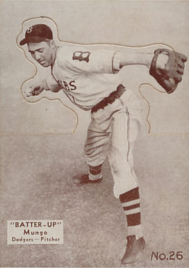 1934 Batter Up Van Mungo #26 Baseball Card