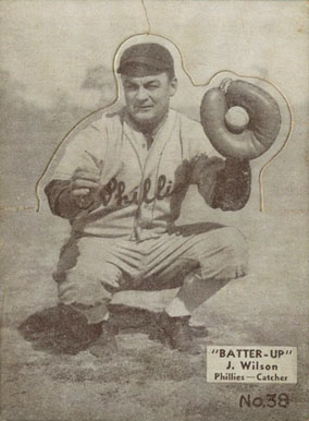1934 Batter Up Jimmie Wilson #38 Baseball Card