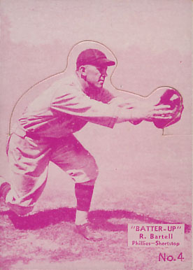 1934 Batter Up Dick Bartell #4 Baseball Card