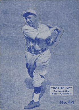 1934 Batter Up Adam Comorosky #44 Baseball Card