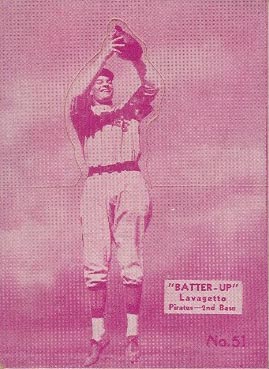 1934 Batter Up Cookie Lavagetto #51 Baseball Card