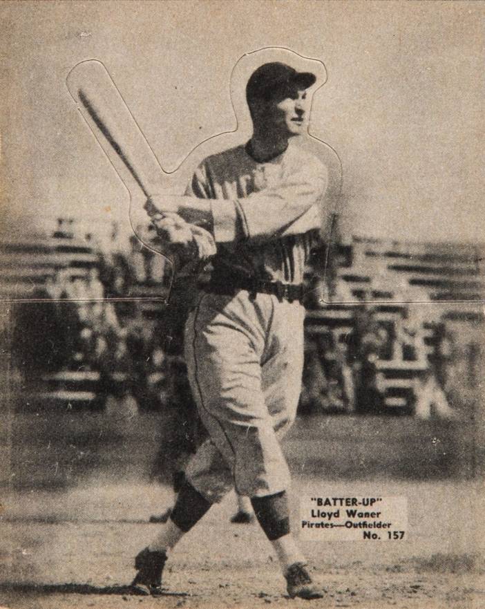 1934 Batter Up Lloyd Waner #157 Baseball Card