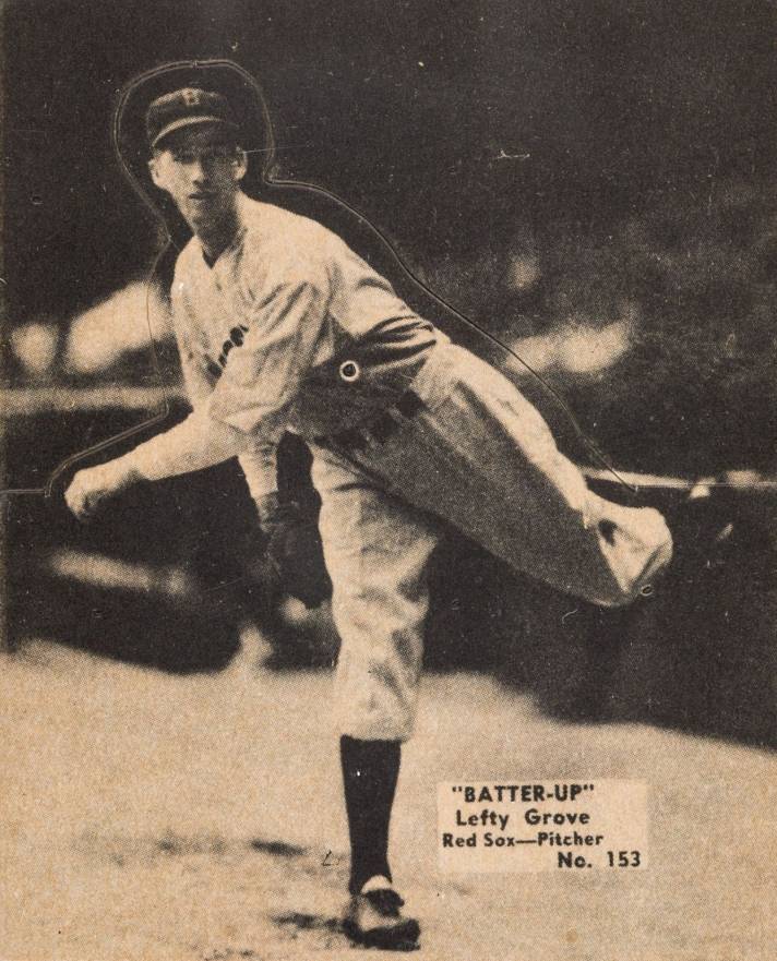 1934 Batter Up Lefty Grove #153 Baseball Card