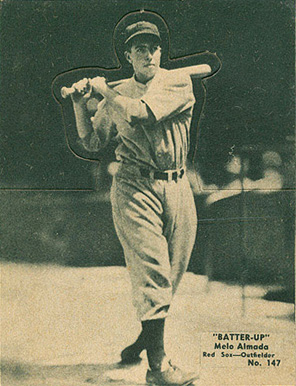 1934 Batter Up Melo Almada #147 Baseball Card