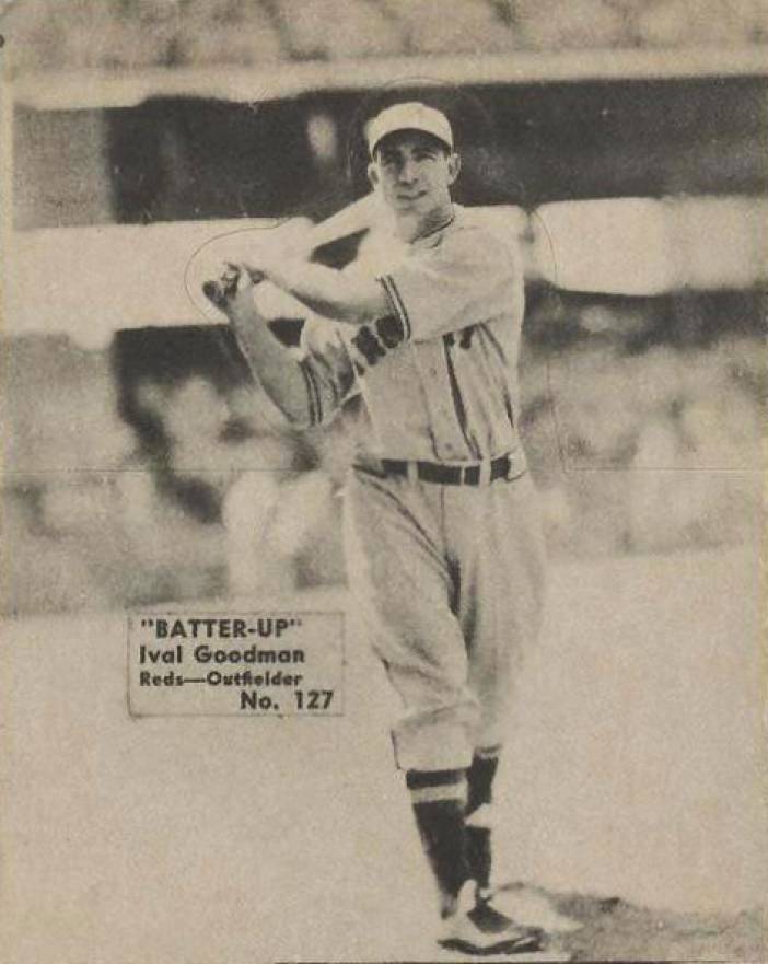 1934 Batter Up Ival Goodman #127 Baseball Card