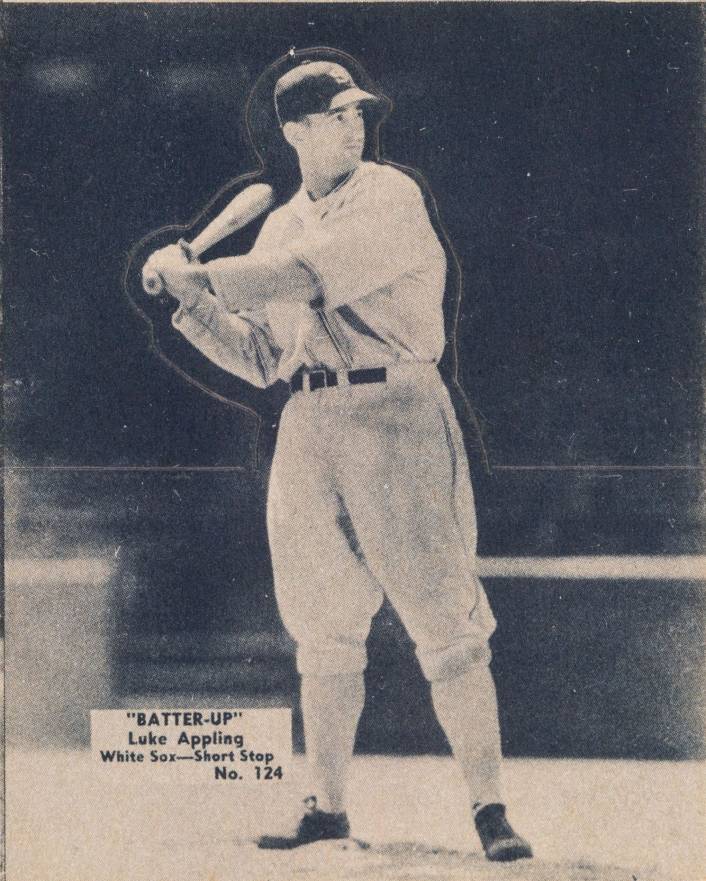 1934 Batter Up Luke Appling #124 Baseball Card