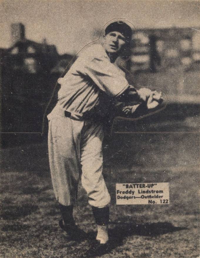 1934 Batter Up Freddy Lindstrom #122 Baseball Card