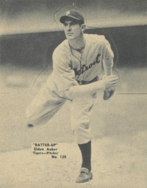 1934 Batter Up Elden Auker #120 Baseball Card