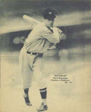 1934 Batter Up Carl Reynolds #95 Baseball Card