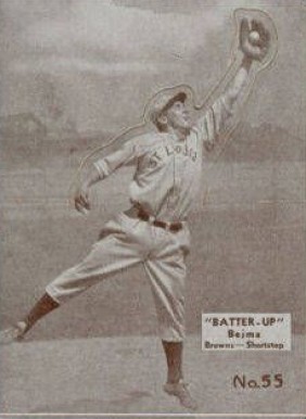 1934 Batter Up Ollie Bejma #55 Baseball Card