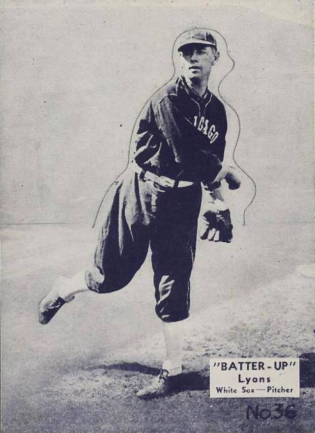 1934 Batter Up Ted Lyons #36 Baseball Card