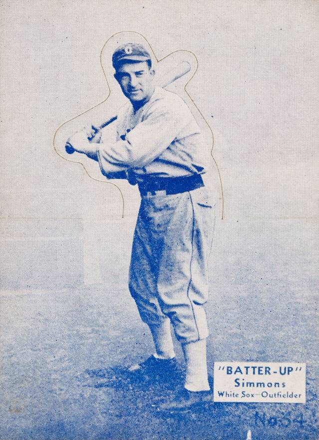 1934 Batter Up Al Simmons #34 Baseball Card
