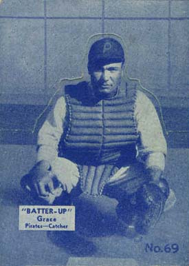 1934 Batter Up Earl Grace #69 Baseball Card