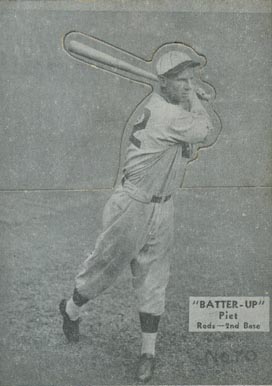 1934 Batter Up Tony Piet #70 Baseball Card