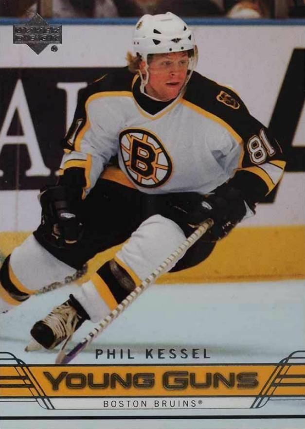 2006 Upper Deck Phil Kessel #204 Hockey Card