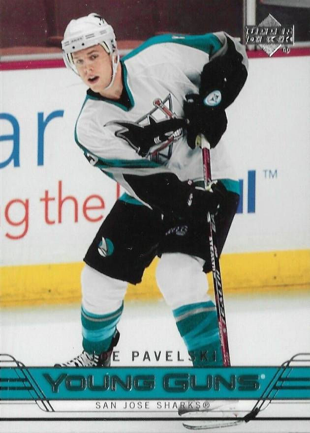 2006 Upper Deck Joe Pavelski #487 Hockey Card