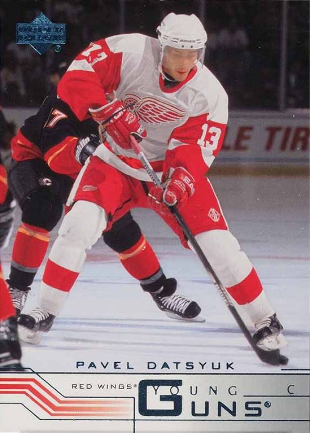 2001 Upper Deck Pavel Datsyuk #422 Hockey Card