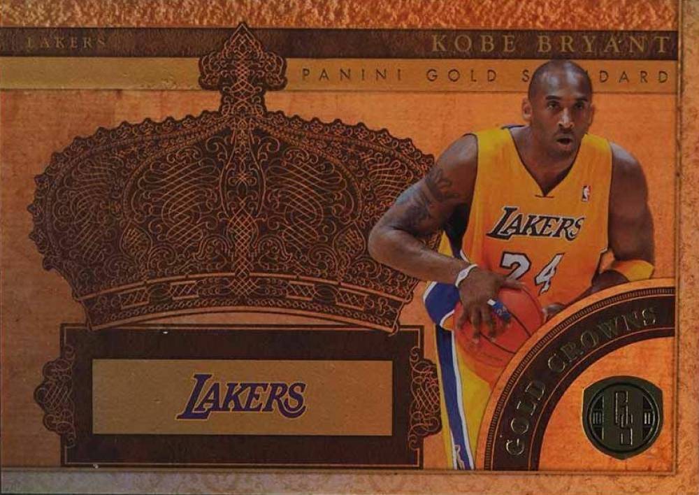 2010 Panini Gold Standard Gold Crowns Kobe Bryant #10 Basketball Card