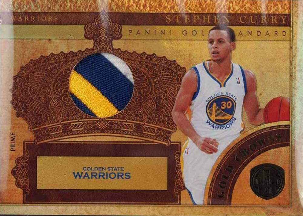 2010 Panini Gold Standard Gold Crowns Stephen Curry #3 Basketball Card