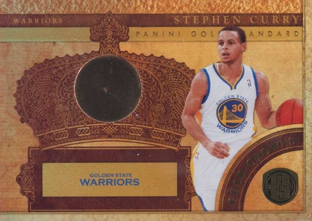 2010 Panini Gold Standard Gold Crowns Stephen Curry #3 Basketball Card