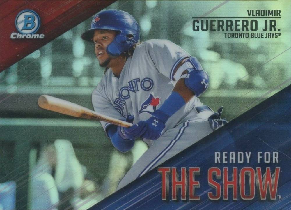 2019 Bowman Ready for the Show Chrome Vladimir Guerrero Jr. #RFTS1 Baseball Card