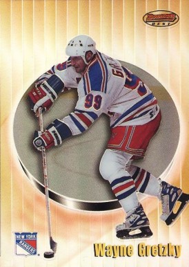 1998 Bowman's Best Wayne Gretzky #3 Hockey Card