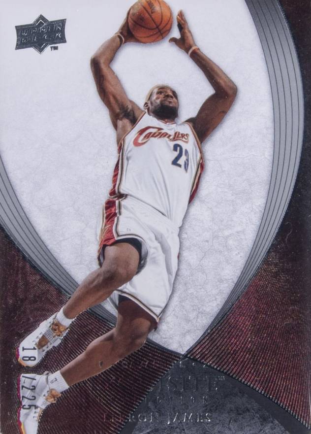 2007 Upper Deck Exquisite Collection LeBron James #1 Basketball Card