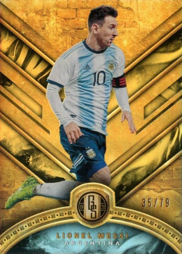 2019 Panini Gold Standard Lionel Messi #20 Soccer Card