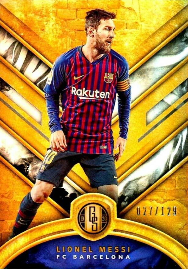 2019 Panini Gold Standard Lionel Messi #1 Soccer Card