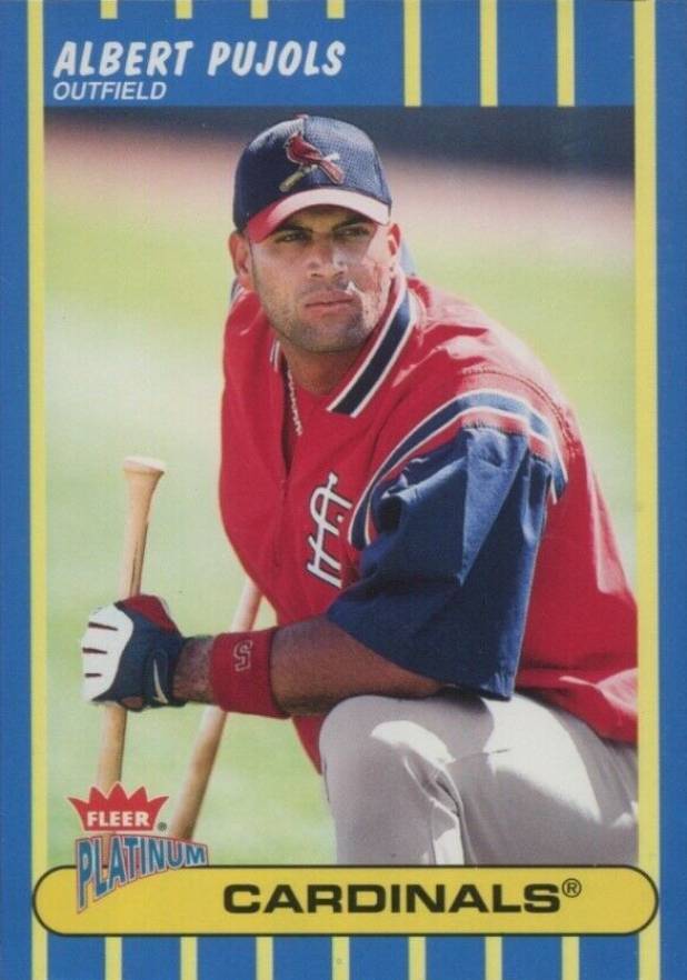 2003 Fleer Platinum Albert Pujols #54 Baseball Card