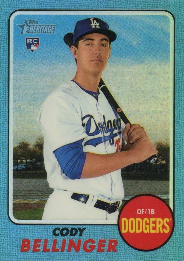2017 Topps Heritage  Cody Bellinger #678 Baseball Card