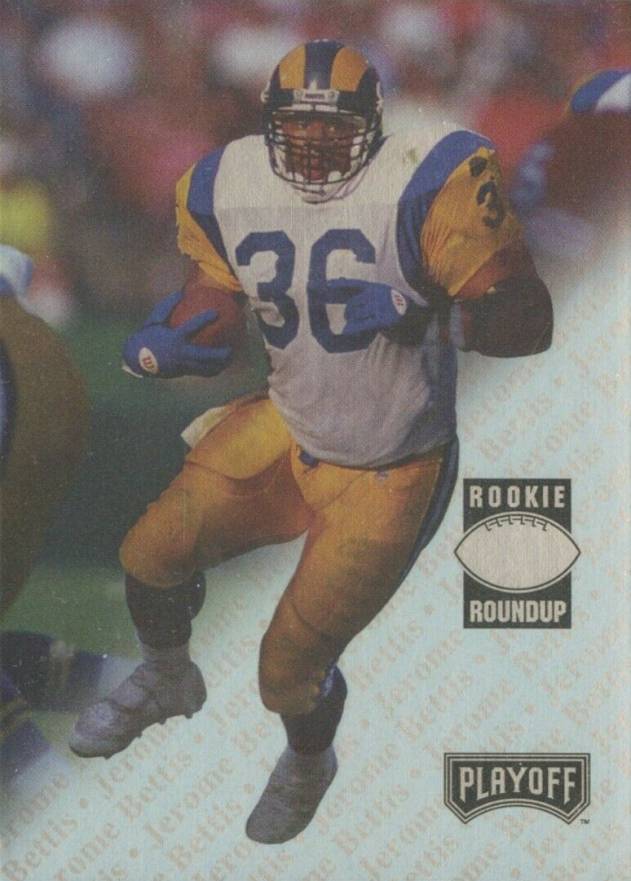 1993 Playoff Rookie Roundup Redemption Jerome Bettis #R-1 Football Card