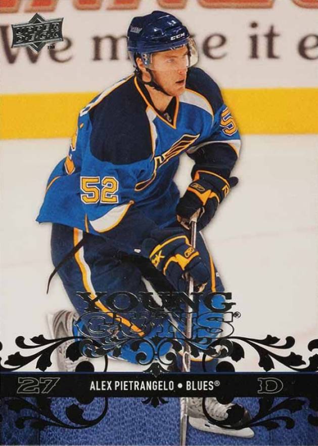 2008 Upper Deck Alex Pietrangelo #241 Hockey Card