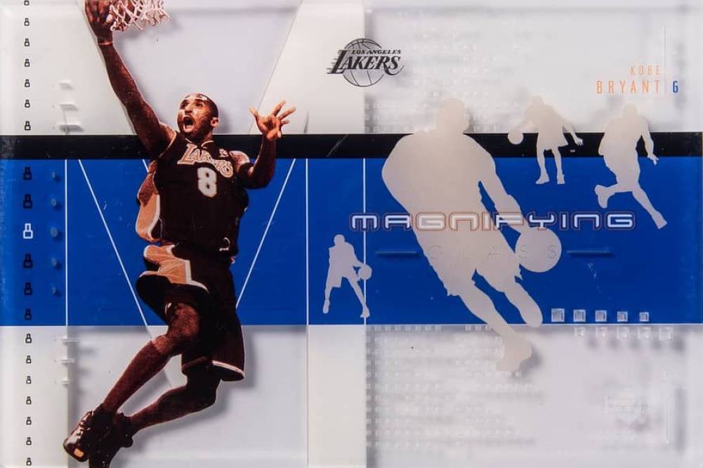 2002 Upper Deck Glass Magnifying Glass  Kobe Bryant #KB-M Basketball Card