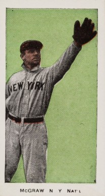 1910 Anonymous "Set of 30" McGraw NY Nat'L #21 Baseball Card