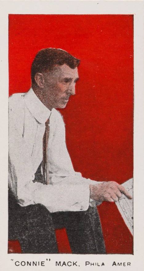 1910 Anonymous "Set of 30" "Connie" Mack, Phila. Amer #19 Baseball Card