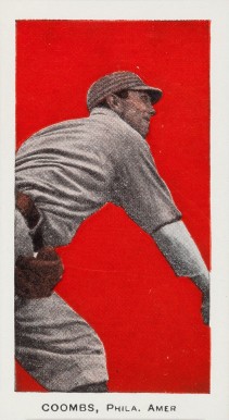 1910 Anonymous "Set of 30" Coombs, Phila. Amer # Baseball Card