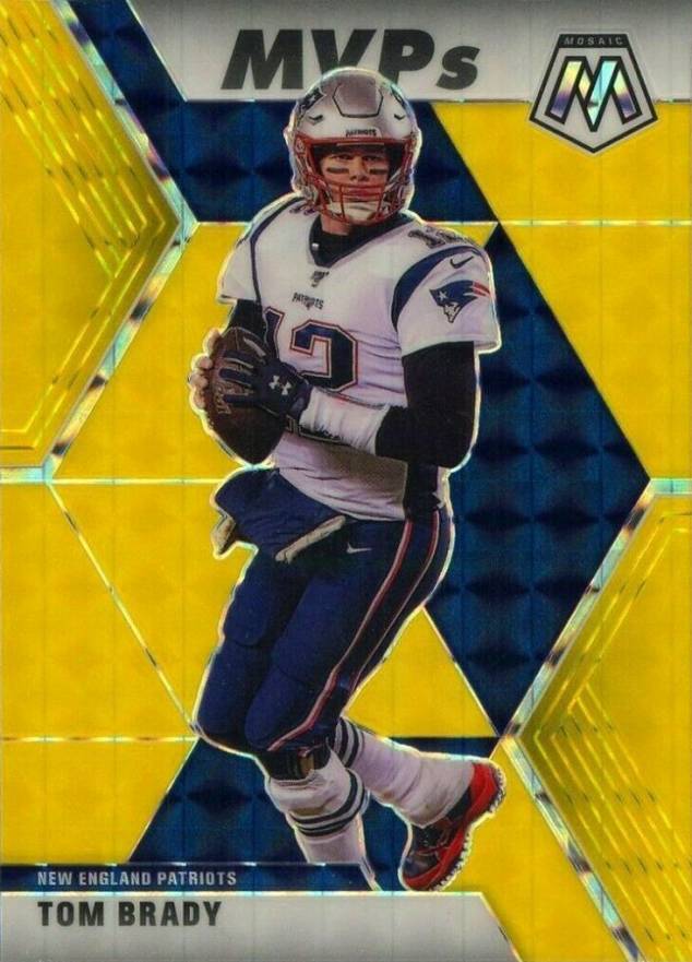 2020 Panini Mosaic Tom Brady #298 Football Card