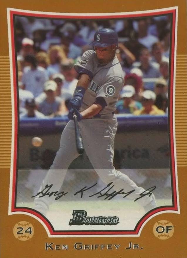2009 Bowman Ken Griffey Jr. #7 Baseball Card