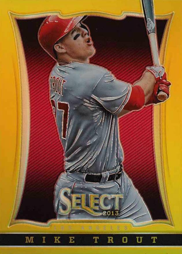 2013 Panini Select Mike Trout #22 Baseball Card