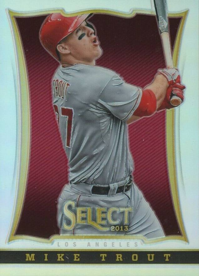 2013 Panini Select Mike Trout #22 Baseball Card