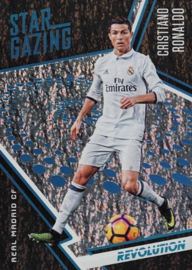 2017 Panini Revolution Star-Gazing  Cristiano Ronaldo #SG-7 Soccer Card