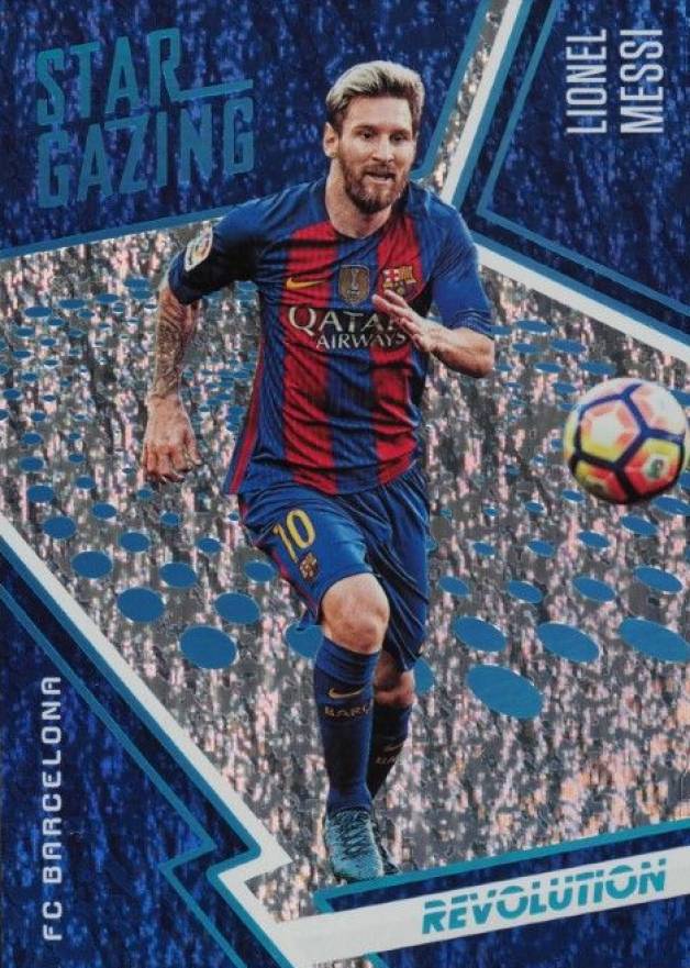 2017 Panini Revolution Star-Gazing  Lionel Messi #SG-23 Soccer Card